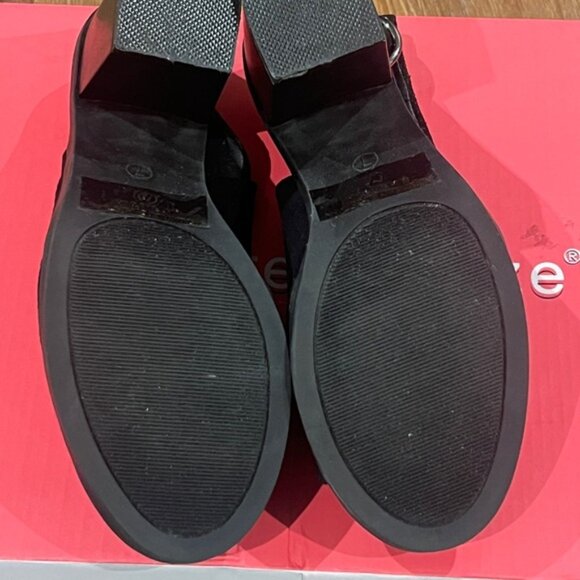 NATURAL BREEZE Black Peep Toe Slingback Bootie (Size 7) NWT - Picture 8 of 8